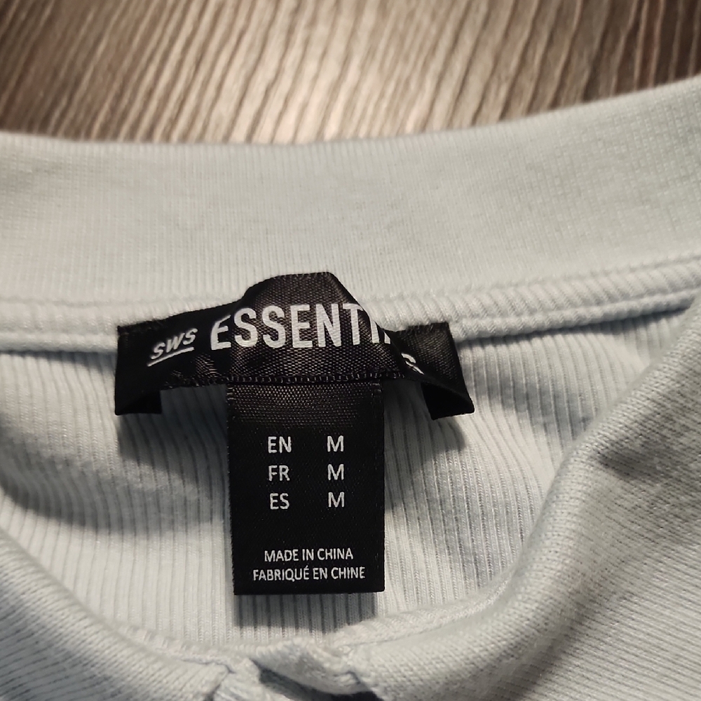 Essentials Polo Shirts - Sky Blue and Mint - Picture 3 of 5